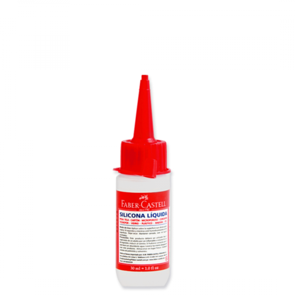qjmredhnoycmap6xiiow.png Silicona Liquida para Goma Eva 30ml x24 Faber-Castell