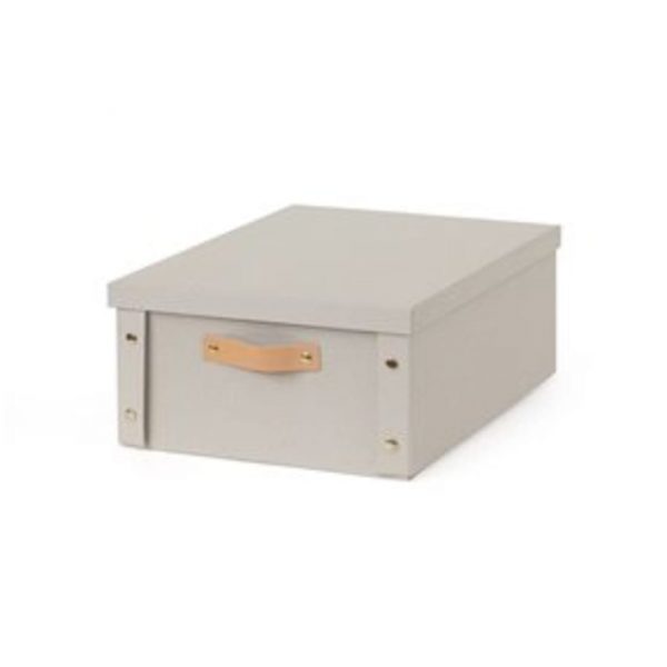 wxixwnueyassqfj6lig9.jpg Caja organizador c/asa 33x40x17cm ext tela crema
