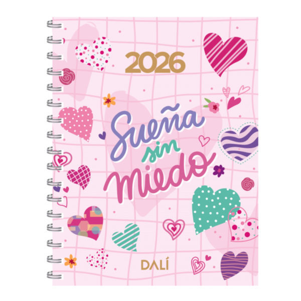 Agenda Frase Corazones DALI