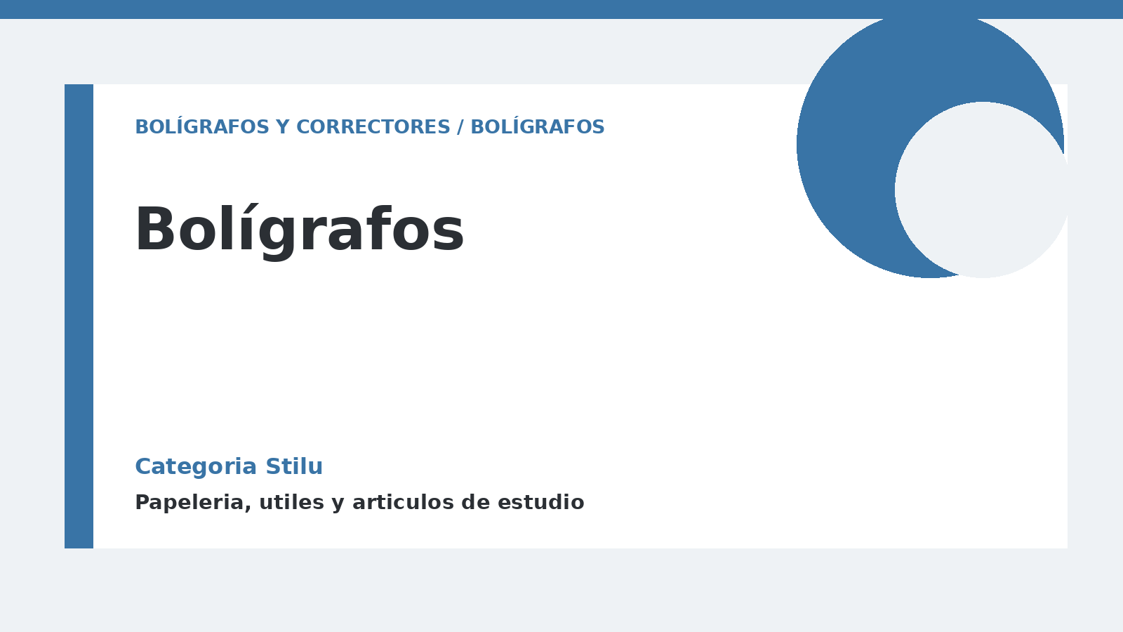 Bolígrafos - categoria Stilu Bolígrafos - categoria Stilu