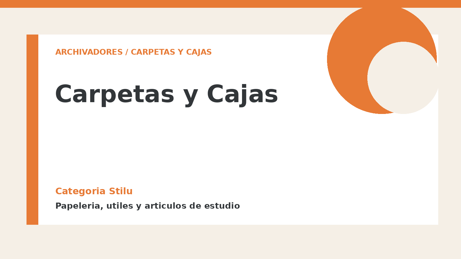 Carpetas y Cajas - categoria Stilu Carpetas y Cajas - categoria Stilu