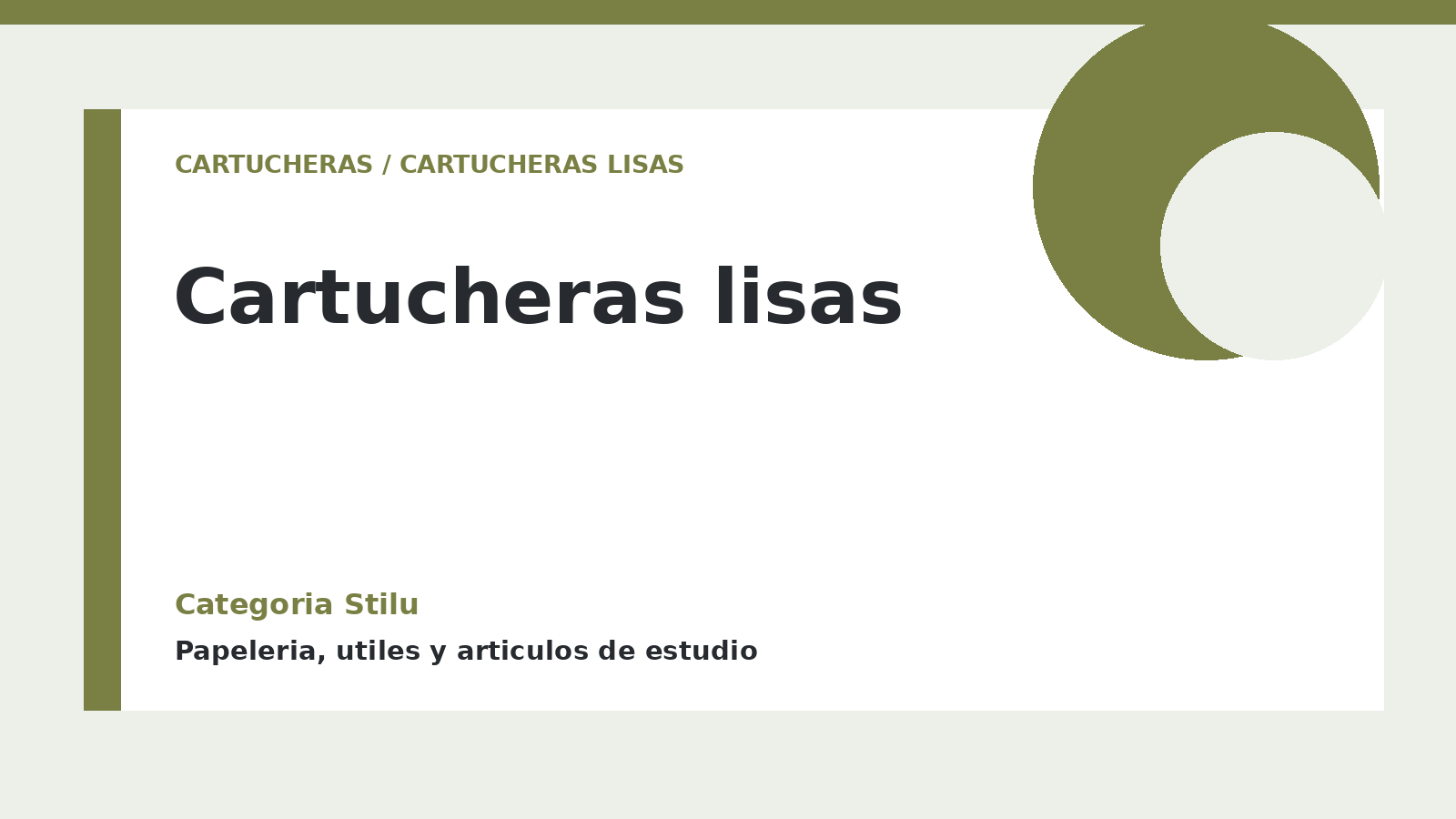 Cartucheras lisas - categoria Stilu Cartucheras lisas - categoria Stilu