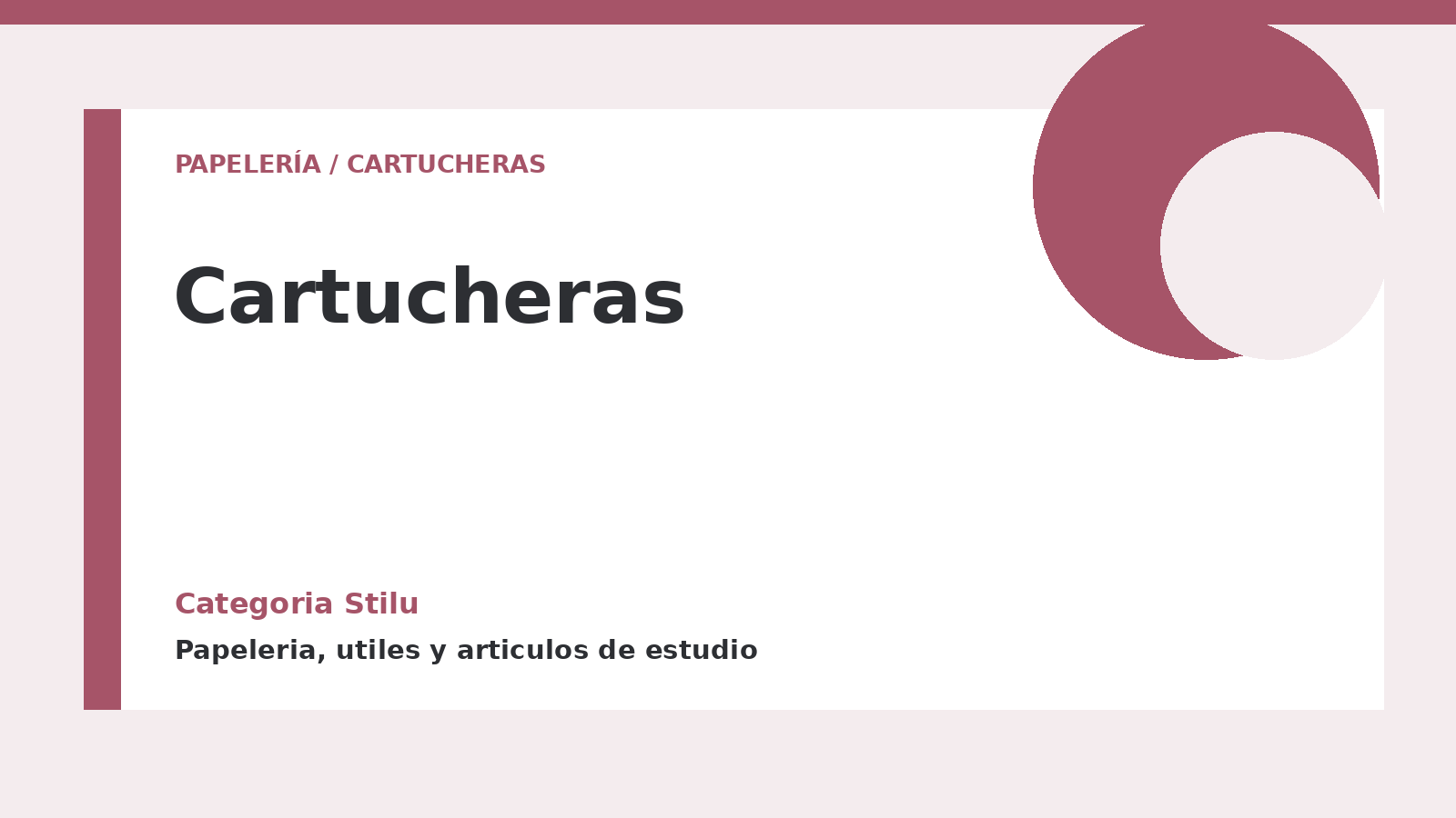 Cartucheras - categoria Stilu Cartucheras - categoria Stilu