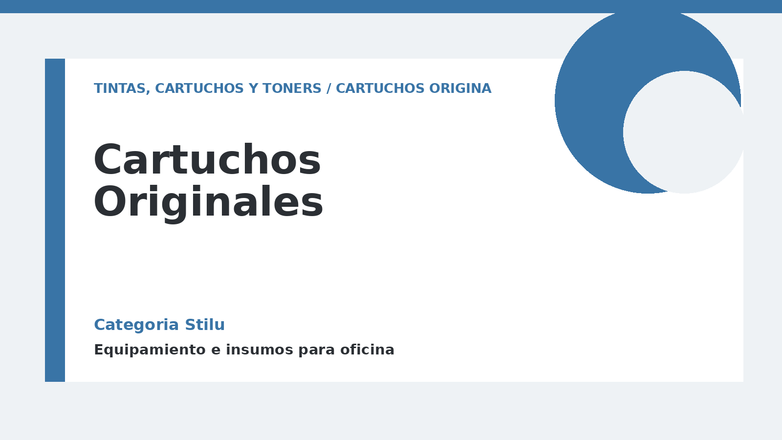 Cartuchos Originales - categoria Stilu Cartuchos Originales - categoria Stilu