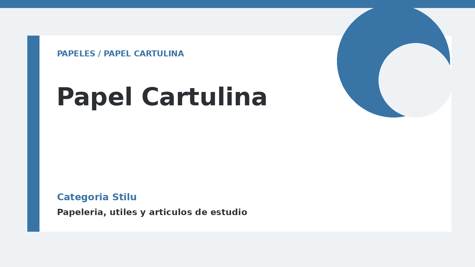 Papel Cartulina - categoria Stilu Papel Cartulina - categoria Stilu