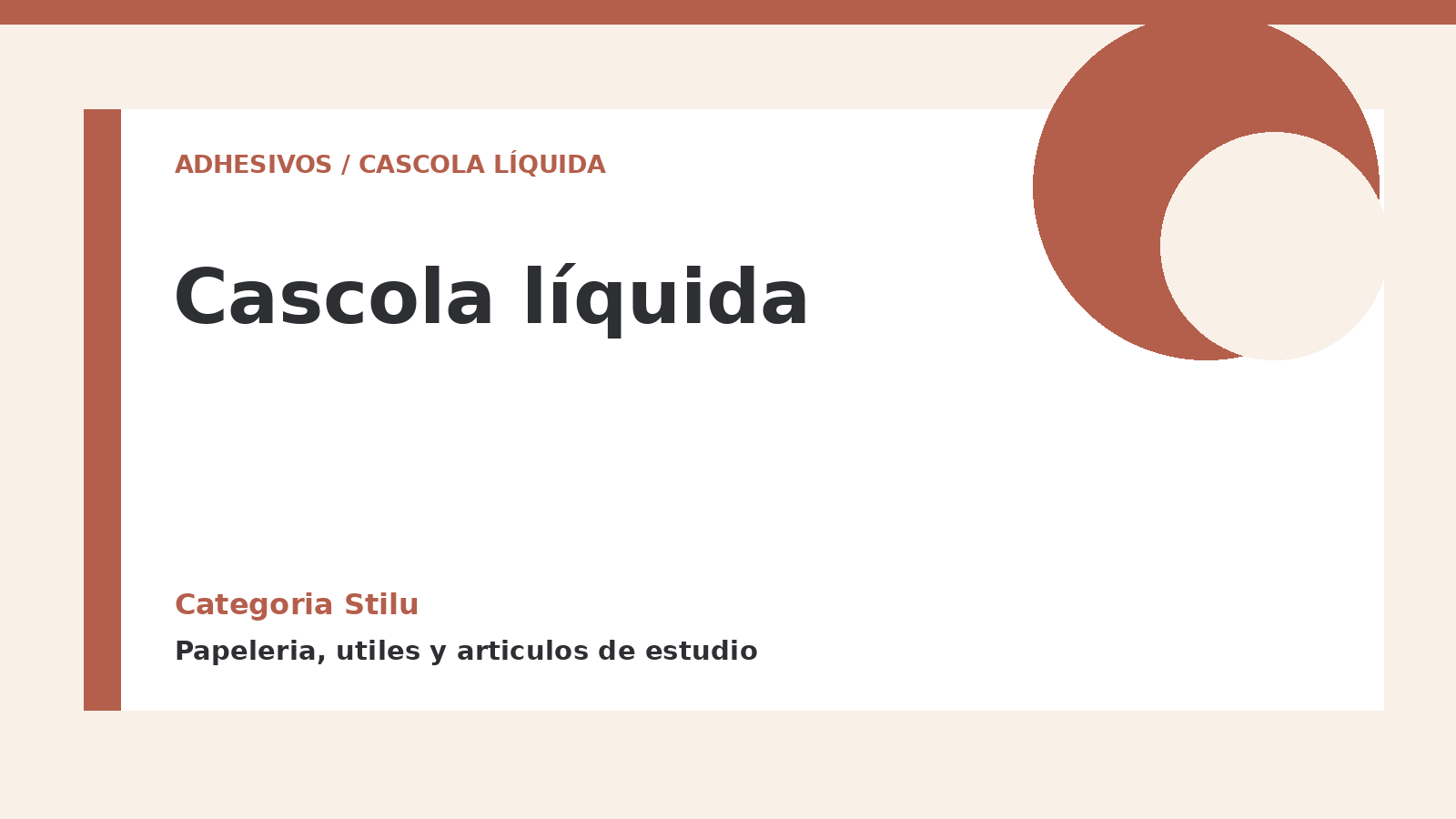 Cascola líquida - categoria Stilu Cascola líquida - categoria Stilu