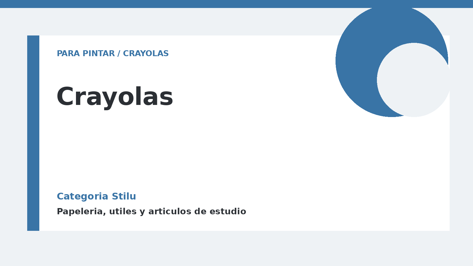 Crayolas - categoria Stilu Crayolas - categoria Stilu