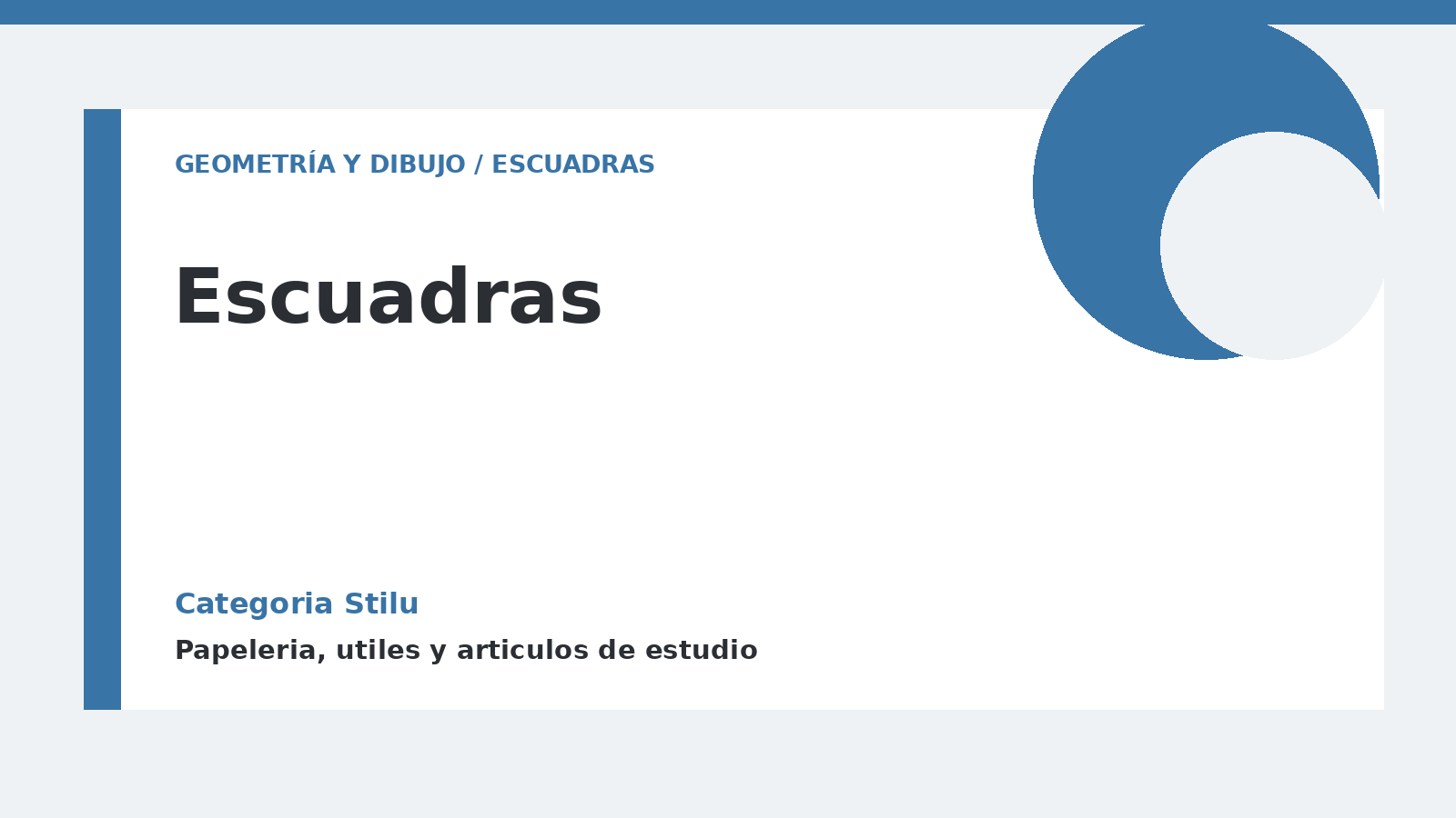 Escuadras - categoria Stilu Escuadras - categoria Stilu