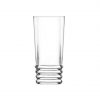 Set 6 piezas vaso t. largo 335cc elegan lav. d7/h14cm