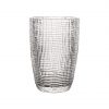 Vaso largo de vidrio 420ml incoloro muselina