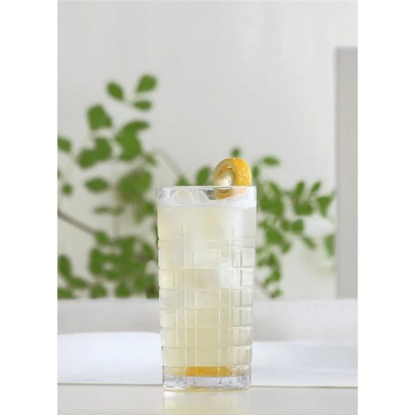 Set 6 vasos trago largo 356cc brit lav - imagen 2