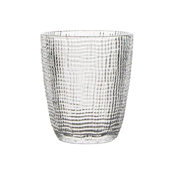 Vaso dof de vidrio 300ml incoloro muselina