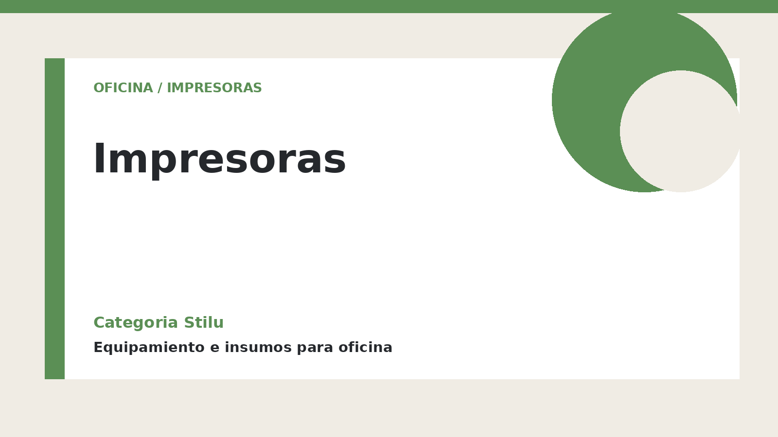 Impresoras - categoria Stilu Impresoras - categoria Stilu