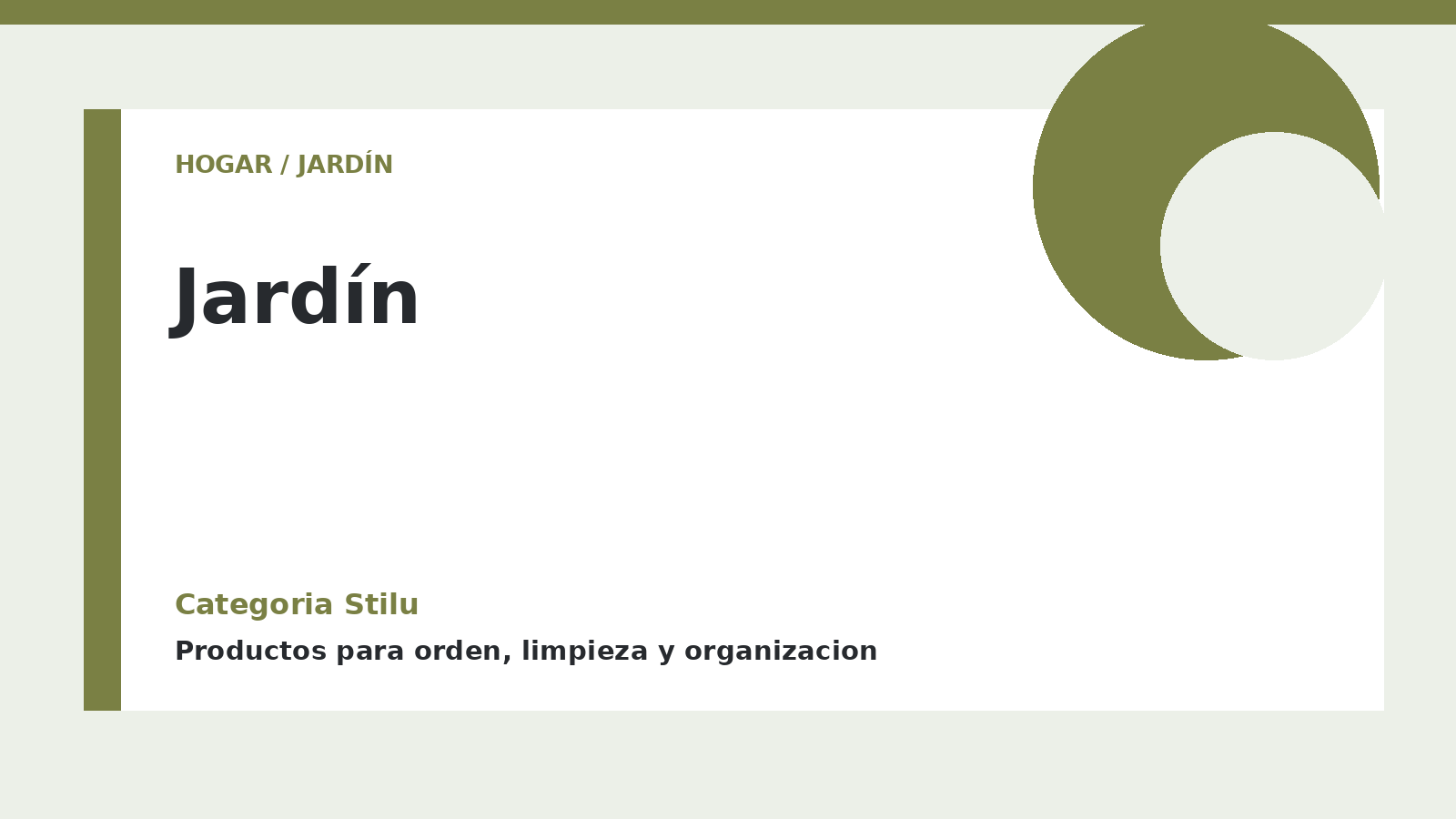 Jardín - categoria Stilu Jardín - categoria Stilu