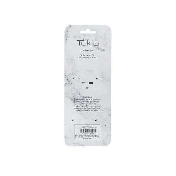 Set x2 cuchara de te 14.6cm acero tokio - imagen 2