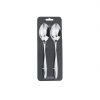 Set x2 cuchara de mesa 21cm acero california