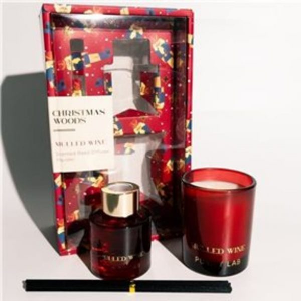 Set vela + difusor purity lab mulled wine Set vela + difusor purity lab mulled wine