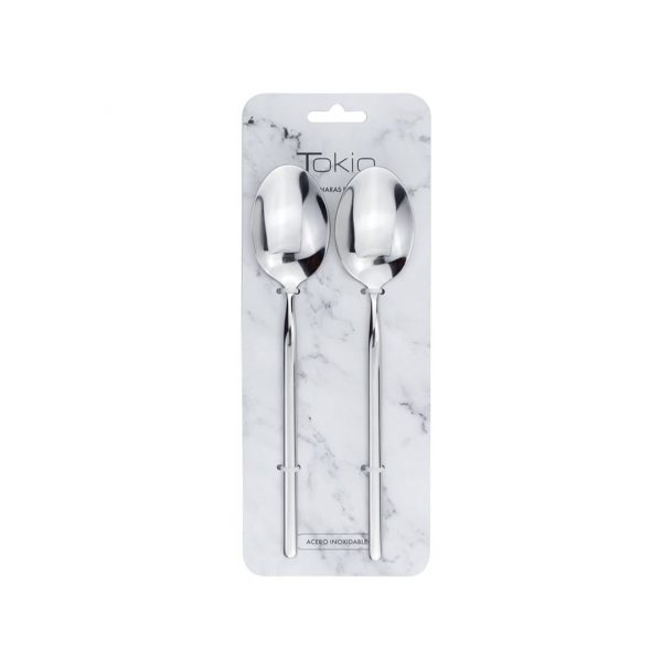 Set x2 cuchara de mesa 20.7cm acero tokio Set x2 cuchara de mesa 20.7cm acero tokio