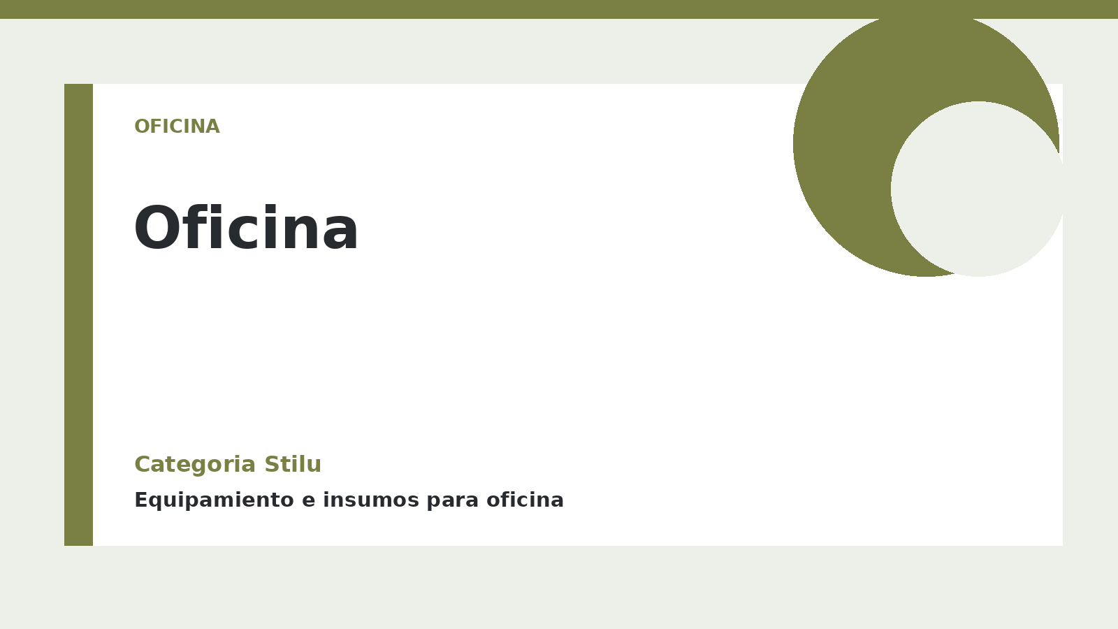 Oficina - categoria Stilu