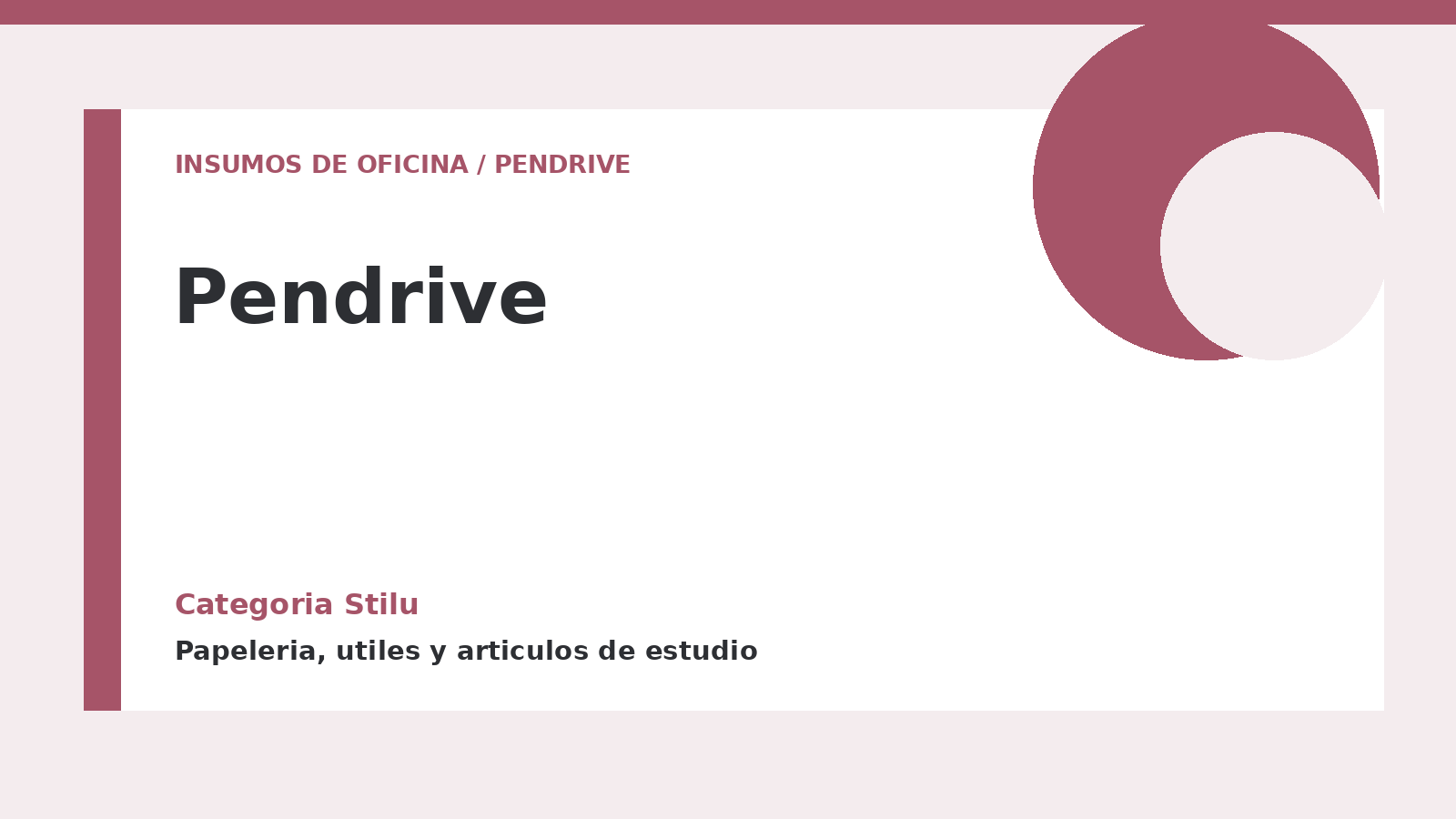 Pendrive - categoria Stilu Pendrive - categoria Stilu
