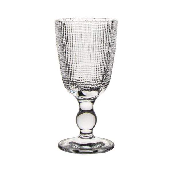 Copa de vino vidrio 240ml incoloro muselina