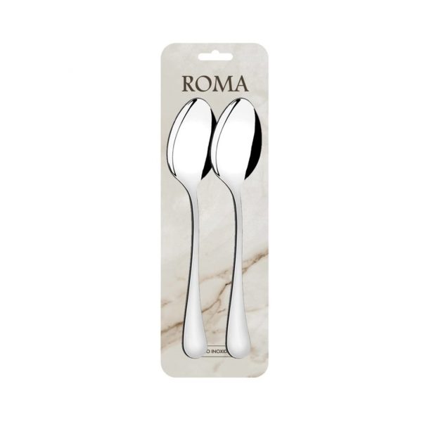 Set x2 cuchara de te 15cm acero roma Set x2 cuchara de te 15cm acero roma