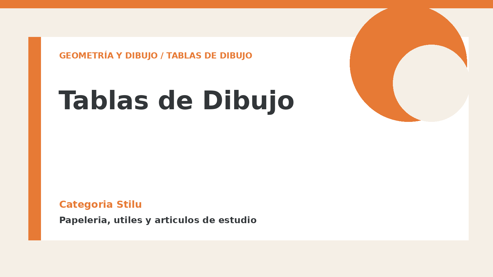 Tablas de Dibujo - categoria Stilu Tablas de Dibujo - categoria Stilu