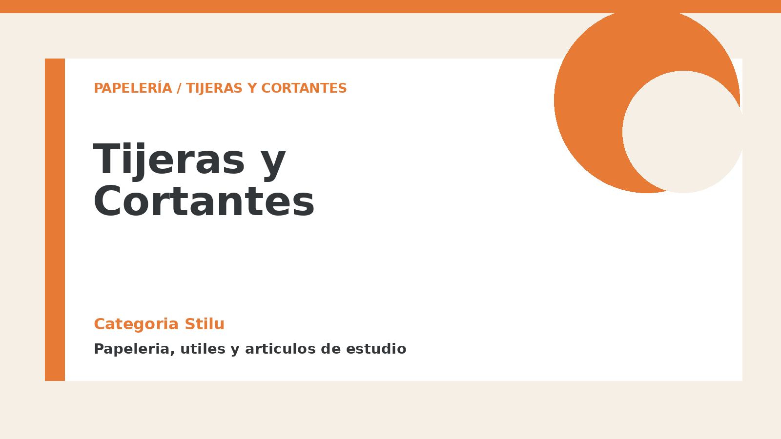 Tijeras y Cortantes - categoria Stilu Tijeras y Cortantes - categoria Stilu