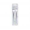 Set x2 tenedor de mesa 21cm acero tokio