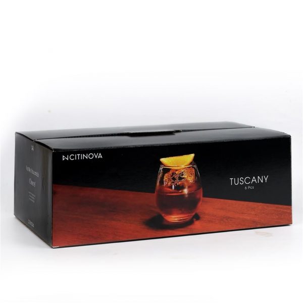 Set 6 vasos vino tuscany 475ml en caja de regalo - imagen 2