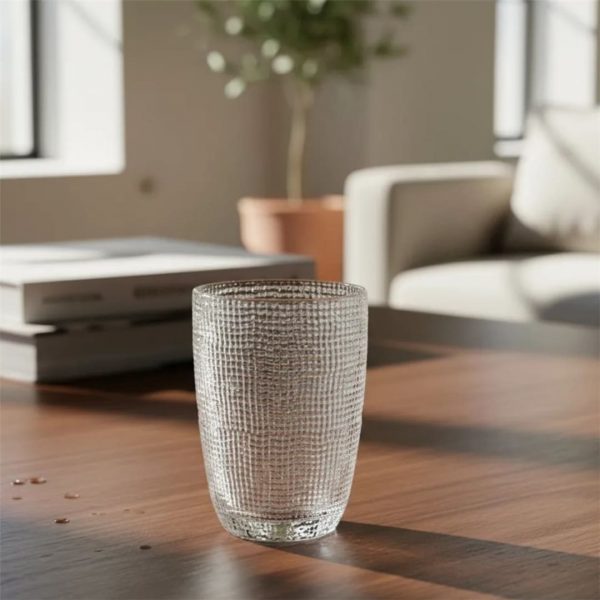 Vaso dof de vidrio 300ml incoloro muselina - imagen 2