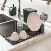 Papelera mesa plastico single 2.5l gris oscuro coza - imagen 2