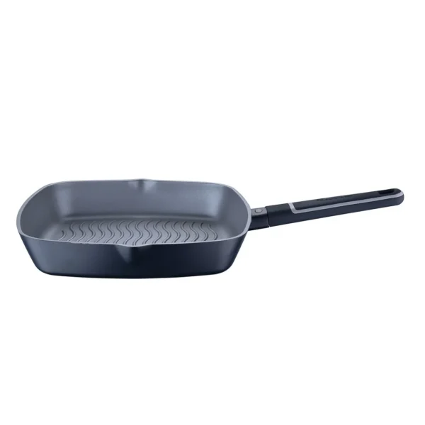 Plancha 28x28x5.5cm aluminio fundido indigo mp