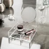 Organizador cosmeticos cuadrado c/ espejo 15x15x5cm - imagen 3