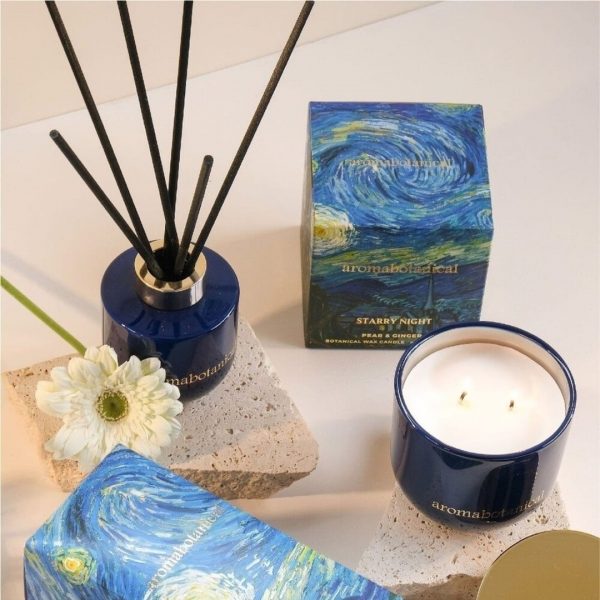 Vela van gogh 310g starry night pera y jengibre - imagen 2