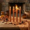 Set 4 velas 25cm soyamoo brisa de naranja degrade - imagen 2