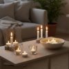 Set 12 velas tealight blanco - imagen 2