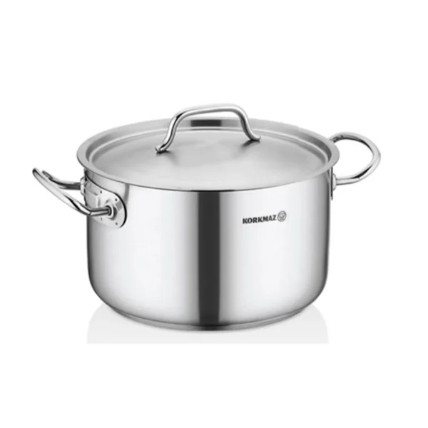 Olla c/tapa 20l d36x21cm acero inox gastro korkmaz