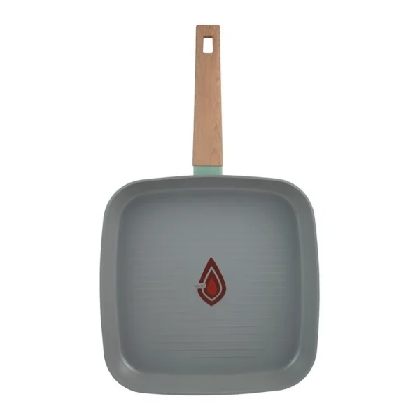 Plancha 28cm aluminio forjado huerto verde bergner - imagen 3