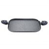 Plancha rectangular aluminio induccion orion. 35.5x28.3x1.3cm