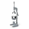 Exprimidor manual metal gris