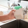 Dispensador de jabon plastico single 500ml negro - imagen 2