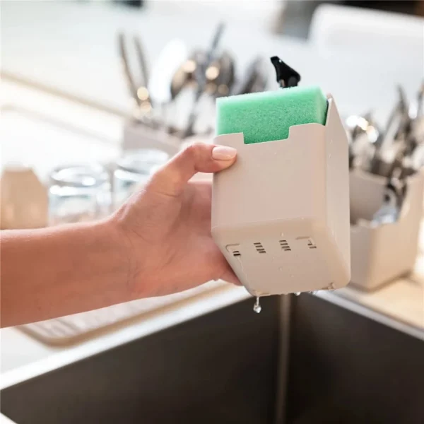 Dispensador de jabon plastico single 500ml negro - imagen 2