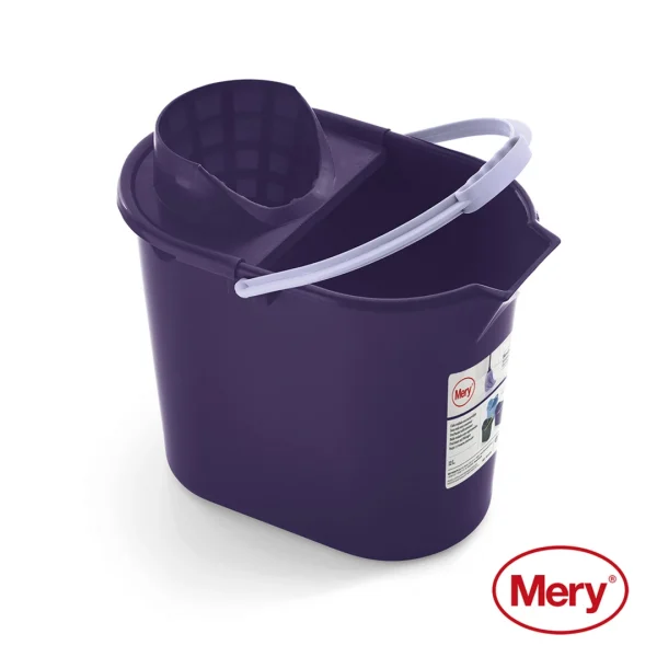 Balde c/escurridor 12l violeta mery. 34x25x29cm Balde c/escurridor 12l violeta mery. 34x25x29cm