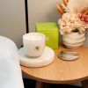 Vela aromatica 340g lemongrass/ginger blanco - imagen 2