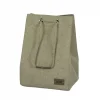 Bolsa p/ropa c/asas 35x30xh50cm tela beige