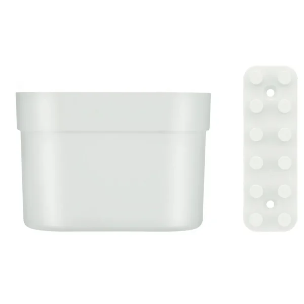 Organizador pequeño c/ barra blanco coza. 12x9x7cm