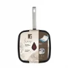Plancha 28cm alum. forjado lines blanco - imagen 3