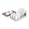 Escurridor plastico flat warm gray 42x26x10cm