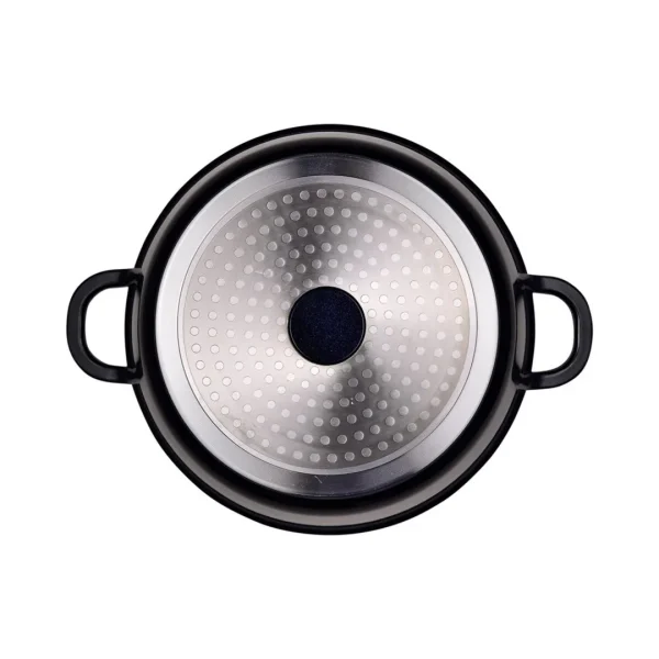 Olla c/tapa 24x11cm alum.fund.excalibur dark blue - imagen 3